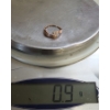 Image 2 : Ring w/ Feather Design 0.9 gram Stamped .925 Ring (Total Weight)
