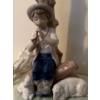 Image 2 : NAO By LLADRO A Soothing Tune Porcelain Lamp (No Shade/Bulb, Different Plug in) - 15T 