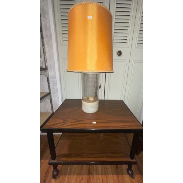 Unique Vintage Canister Lamp 31T