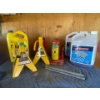 Image 1 : Bottle Jack, Jack Stands, Windshield Wiper Fluid, Prestone.