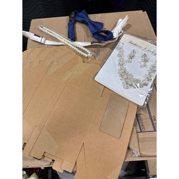 Wedding Supplies Including Decorations, Accessories, and Packaging Materials