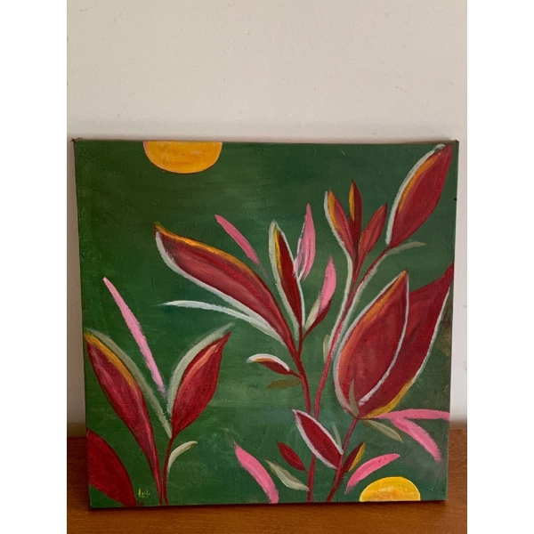 Lauri Ansell Spring Oil On Board  12 x 12
