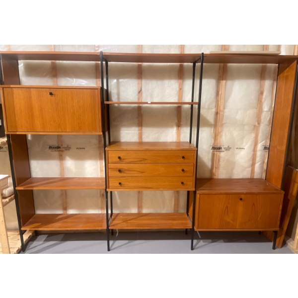 Mid Century Adjustable Wall Unit 