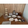 Kitchenware Incl. Plates (Dorset England Hand Painted, Colonial), Serving Trays, Teapot and More! 
