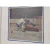 Image 2 : Framed Vintage Hockey Prints Featuring Game Scenes (20" Width x 19" Height)