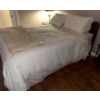 Image 1 : Full Sized Bed Bundle - Vintage HeadBoard Mattress BS Frame & Linens