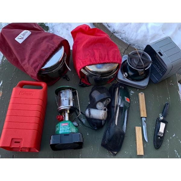 Campers Collection - Coleman Lantern Camp Cookery Pocket Knives & More 