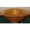 Image 3 : Marigold Carnival Glass Hattie Bowl & Holly Bowl  Fenton & Imperial Co