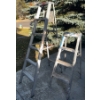 Image 1 : Two Ladders  5ft & 3ft Aluminum  Ladders To Climb High