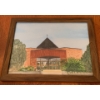 Image 5 : Nativity Music Box Adolpho Simeone "Silent Night B0718' w/ Watercolor Church Art 10x12 