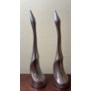 Image 2 : Hoselton Aluminum Art Sculptures, Made in Canada - Pair of Tall Birds (Largest 8T)