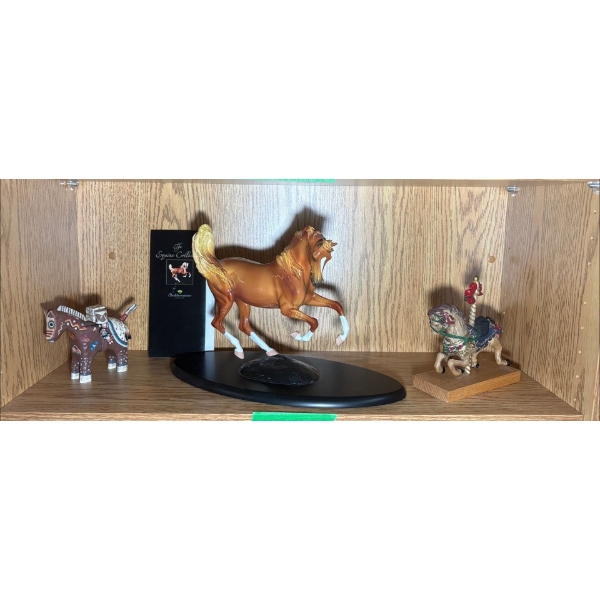 Collection Of Horses: Limited Edition Arabian Horse Sculpture 1435/2500 & More