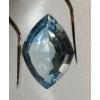 Image 1 : Medium Blue Aquamarine 9.55 ct Marquis Faceted 