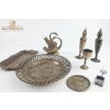 Image 8 : Set of Decorative Silver-Plated Items