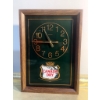 Image 1 : Framed Canada Dry Quartz Wall Clock with Wooden Border