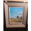 Image 1 : Painting of Farm House- Artist K. Sawatzky, 13.5 X 16 Paint on Canvas Board Framed 
