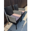 Image 6 : 3 Piece Rattan Patio Set 44x26x40"tall
