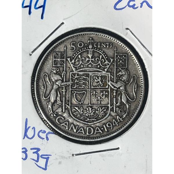 1944 Silver 50 Cent Coin