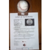 Image 1 : Rawlings Official MLB Ball w/ Roy Halliday Autograph, In Protective Shield on Stand w/ Authenticity