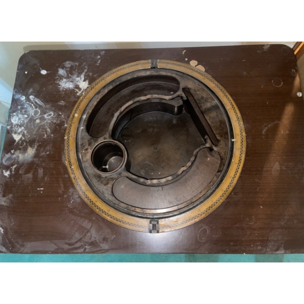 Unusual Antique Table - Purpose Unknown 34x26