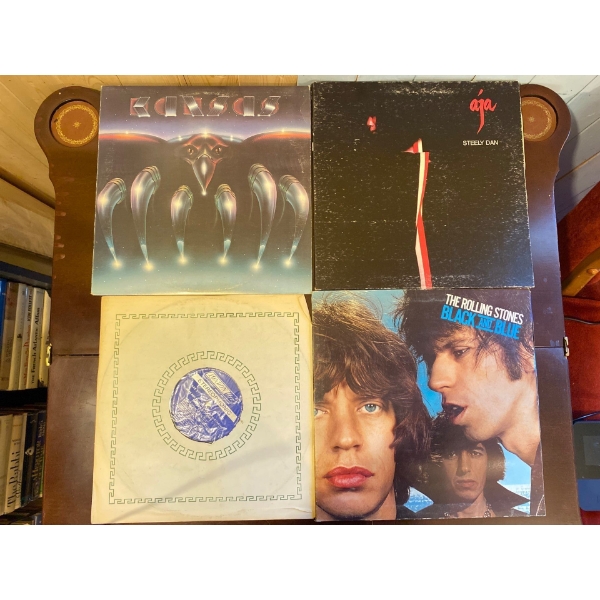 Records: Rolling Stones, Steely Dan & Kansas