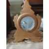 Image 2 : Bronze Coloured Mantle Clock Electric 12T