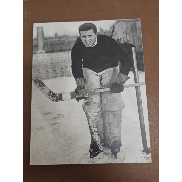 Vintage Ice Hockey Photographs in Black and White