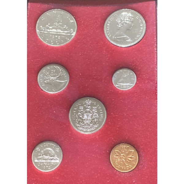 1972 Canadian Specimen Set 