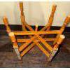 Image 4 : Moroccan Moorish Inlaid Hexagonal End Table 25"Tall
