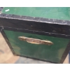 Image 7 : Vintage Steamer Trunk w/ Green Exterior 36 W, 18 D,  19 T
