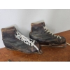 Image 2 : Vintage Ice Skates, Blade Attachments, and Leather Gloves Bundle