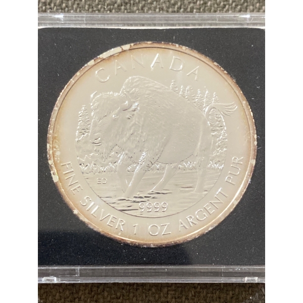 2013 Canada $5 Fine Silver Coin, 1 oz, 9999 Purity