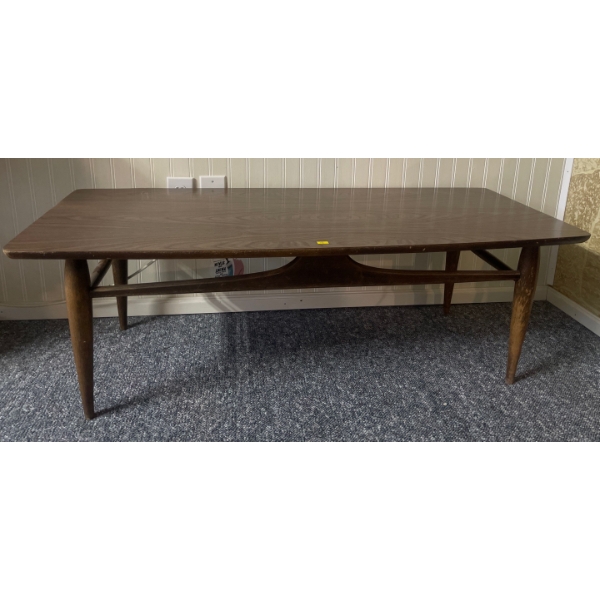 Mid Century Coffee Table 45x19x17 