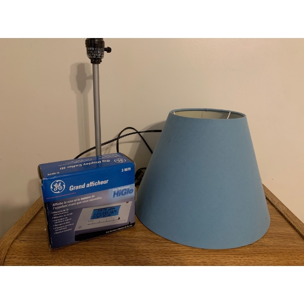 New in Box Alarm Clock with Lamp