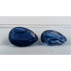 Image 1 : 12.31 ct Certified Blue Kyanite gemstone PAIR ($9,848 Appraisal)