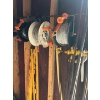Image 6 : Several pieces for electric fence all poles, attachments, and all connections for electric fence
