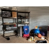 Image 1 : shelving, including all contents and all sports gear, including a pair of sheds several fishing rods