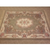 Vintage High Pile Royal Aubusson Wool Blend Area Rug 4.5x6.5 