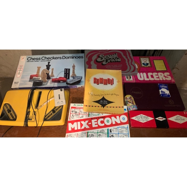 Vintage Gamers Collection - Ulcers, Sexual Trivia, Mix-Econo and More 