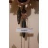 Image 4 : Hand-Carved Wooden Cuckoo Clock with Hunting Theme and Stag Motif