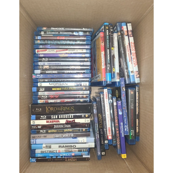 Large Assortment of Popular Blue-Ray Movie Titles: Hitchhiker's Guide..., Avatar, Deadpool and More!