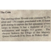 Image 4 : 2002 50-Cent 22K Gold Plated Golden Tulip Coin 92.5% Silver 9.3 Grams