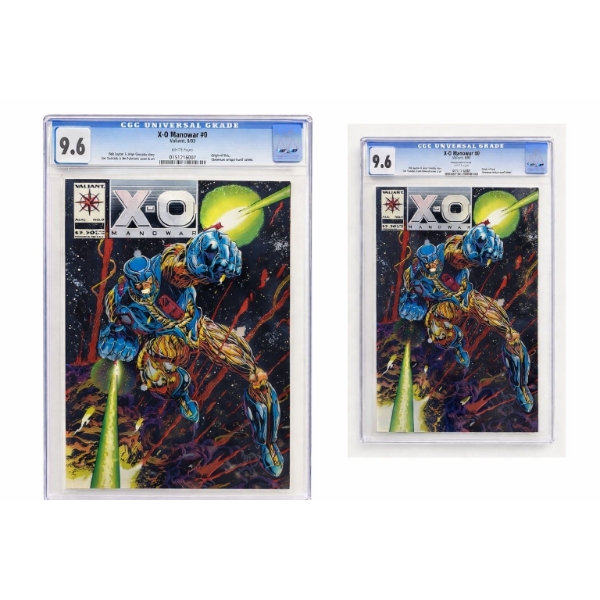 X-O Manowar #0 valiant 1993 grade 9.6 