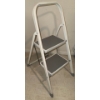 Image 5 : 3 Drawer Metral Filing Cabinet 2 Folding Chairs & A 2 Step Ladder