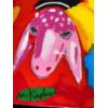 Image 2 : Original Serigraph "Red Sheep" by Menashe Kadishman
