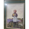 Image 4 : Mountain Scene Painting 15 X 13, Signature Illegible and Anne of Green Gables Print 7 X 22