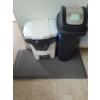 Image 2 : Pair of Kitchen Garbage Cans & 2 Anti-Fatigue Mats