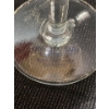 Image 4 :  Crystal Clear Industries #2690 "Deco Rose" Etched Crystal Cordial Glasses