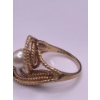 Image 4 : One Lady's Pearl Ring 14 YG, Weighs 7.3g 