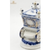 Image 6 : Porcelain Figurine Of Victorian Royal Carriage With Two Horses A Coachman & A Princess Figure Inside